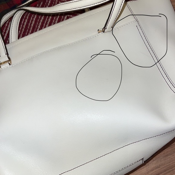Tory Burch Parker Ivory Mango Large Tote - Picture 15 of 16